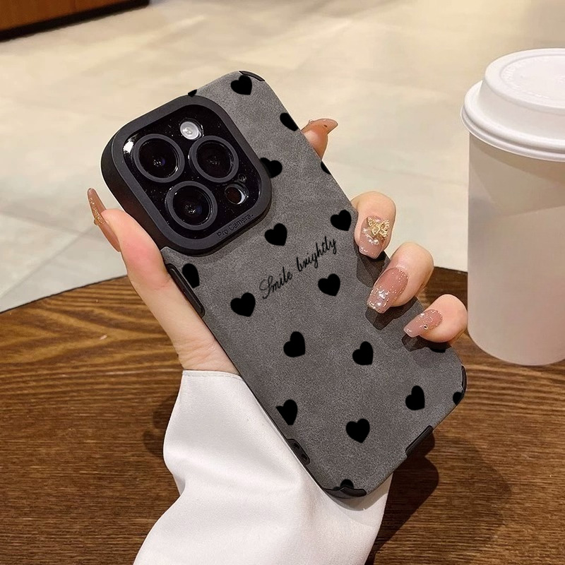 Phone Accessories To Sell - New Luxury Black Love Heart Phone