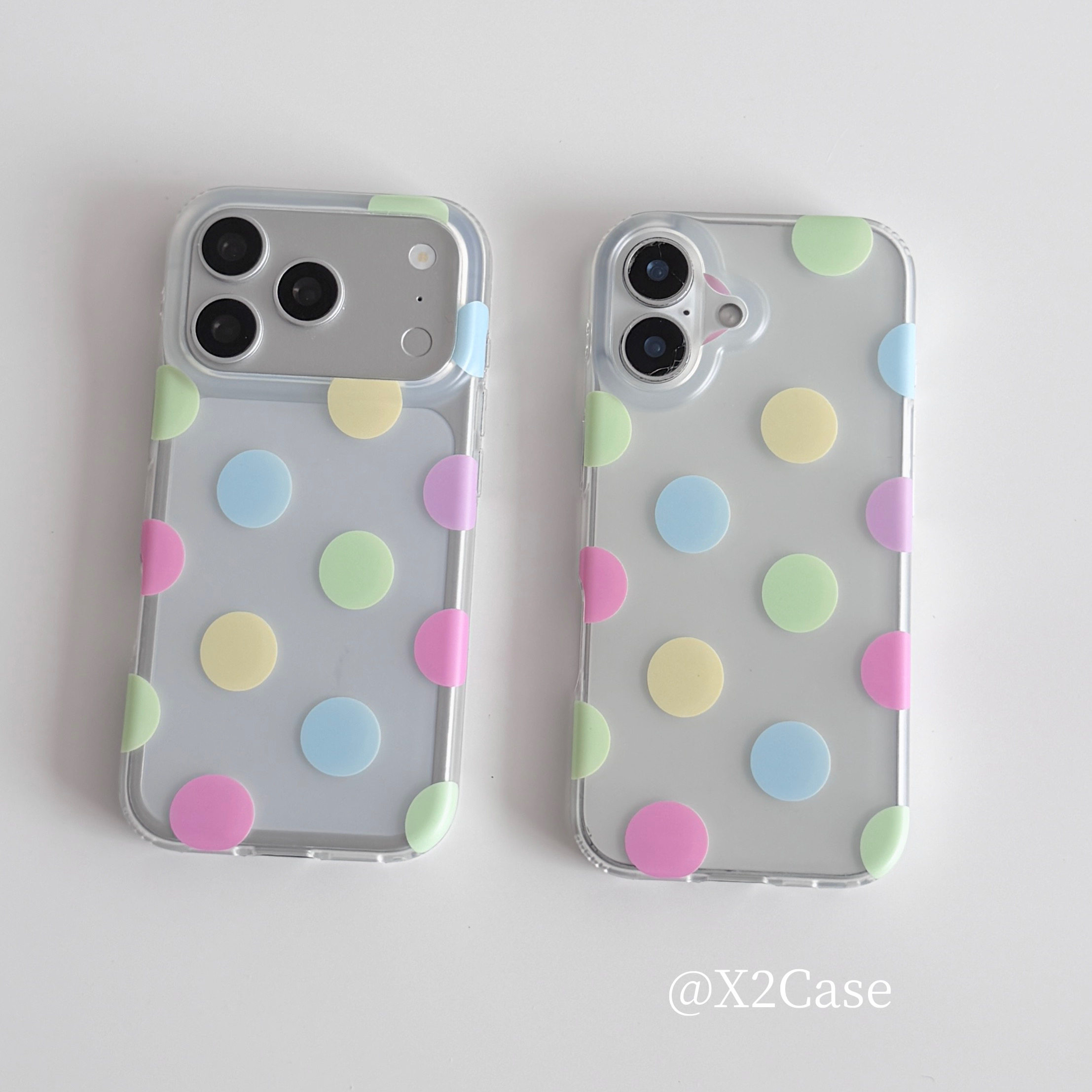 Phone Accessories To Sell - Korea Ins Colorful Polka Dots Matte