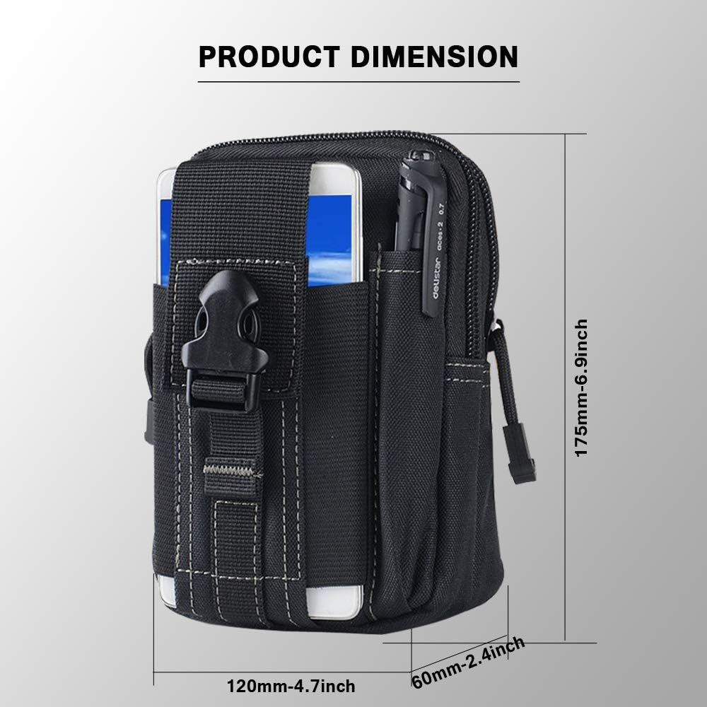 Tactical Molle Belt Pouch Mili - đánh giá và giá Phone Accessories For Men