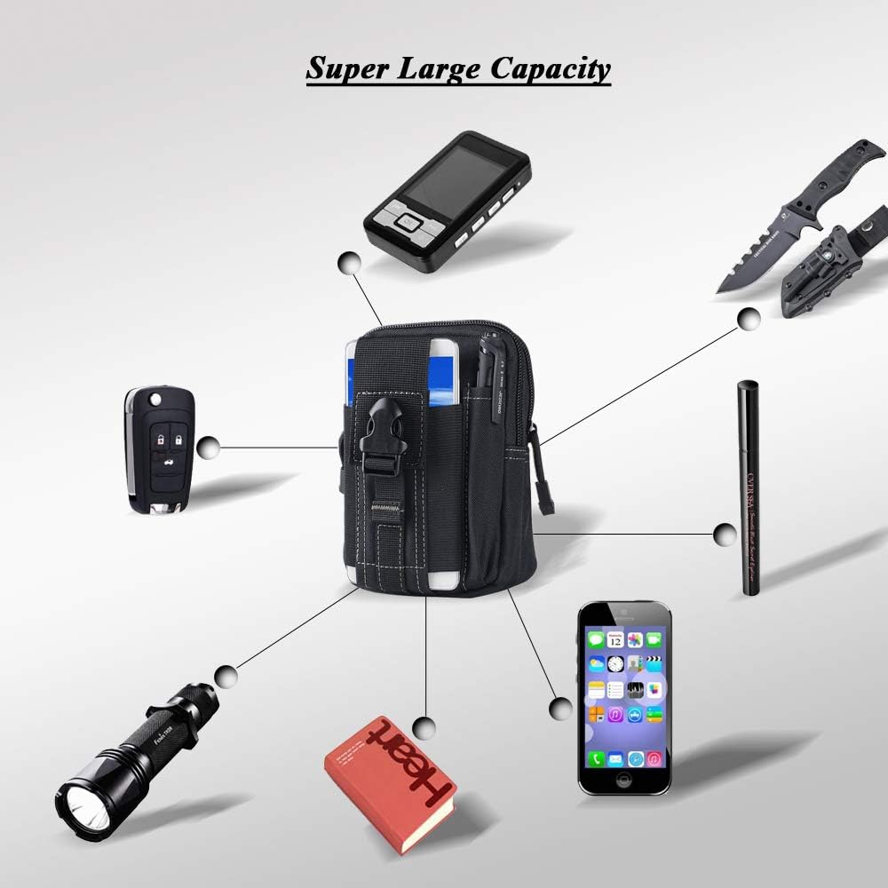 Tactical Molle Belt Pouch Mili - đánh giá và giá Phone Accessories For Men