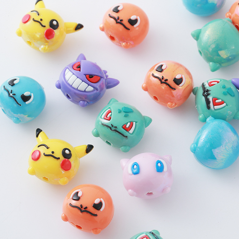 12pcs Pokémon Bead DIY Mobile  - đánh giá và giá Phone Accessories Supplier