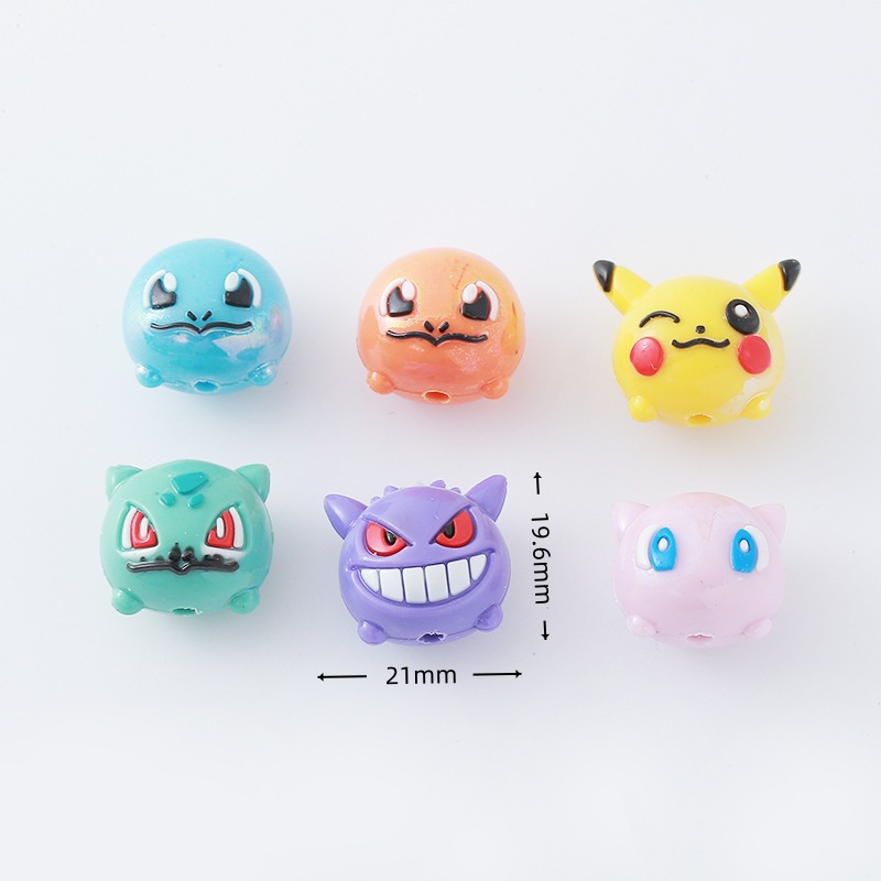 12pcs Pokémon Bead DIY Mobile  - đánh giá và giá Phone Accessories Supplier