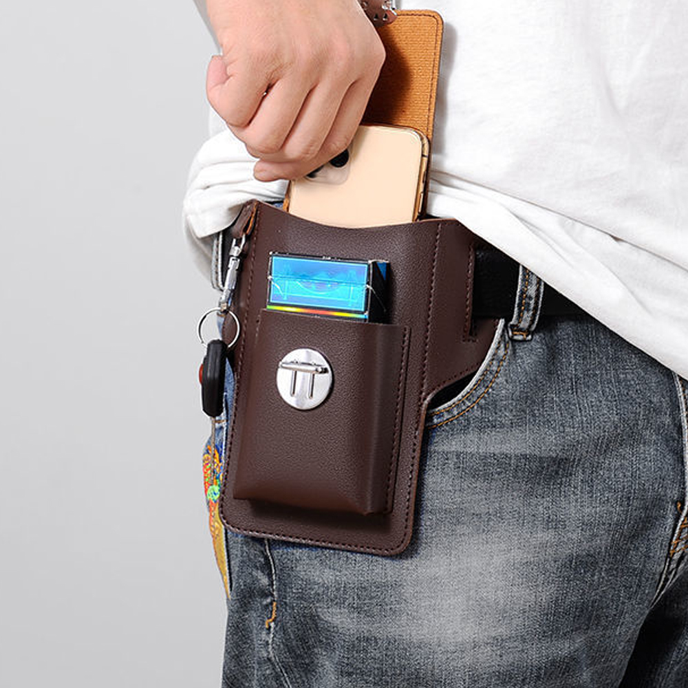 New Men Waist Bag Mobile Phone - đánh giá và giá Phone Accessories For Men