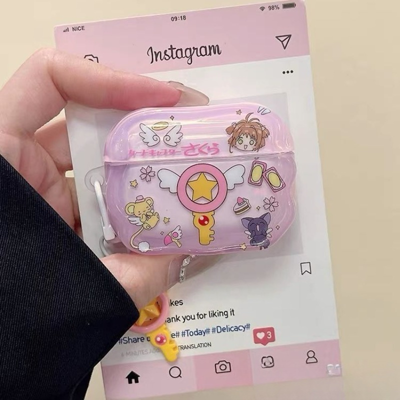 Cartoon Cardcaptor Sakura Magi - đánh giá và giá Airpod Case Cover