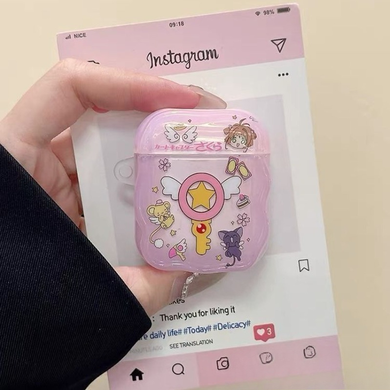 Cartoon Cardcaptor Sakura Magi - đánh giá và giá Airpod Case Cover