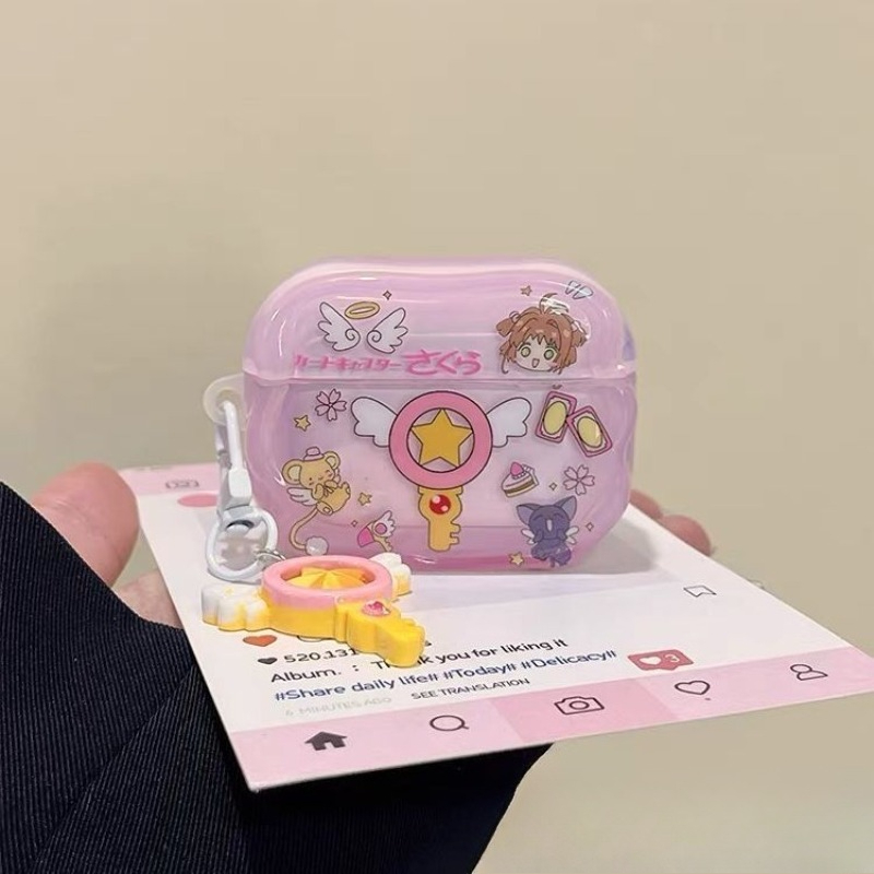Cartoon Cardcaptor Sakura Magi - đánh giá và giá Airpod Case Cover