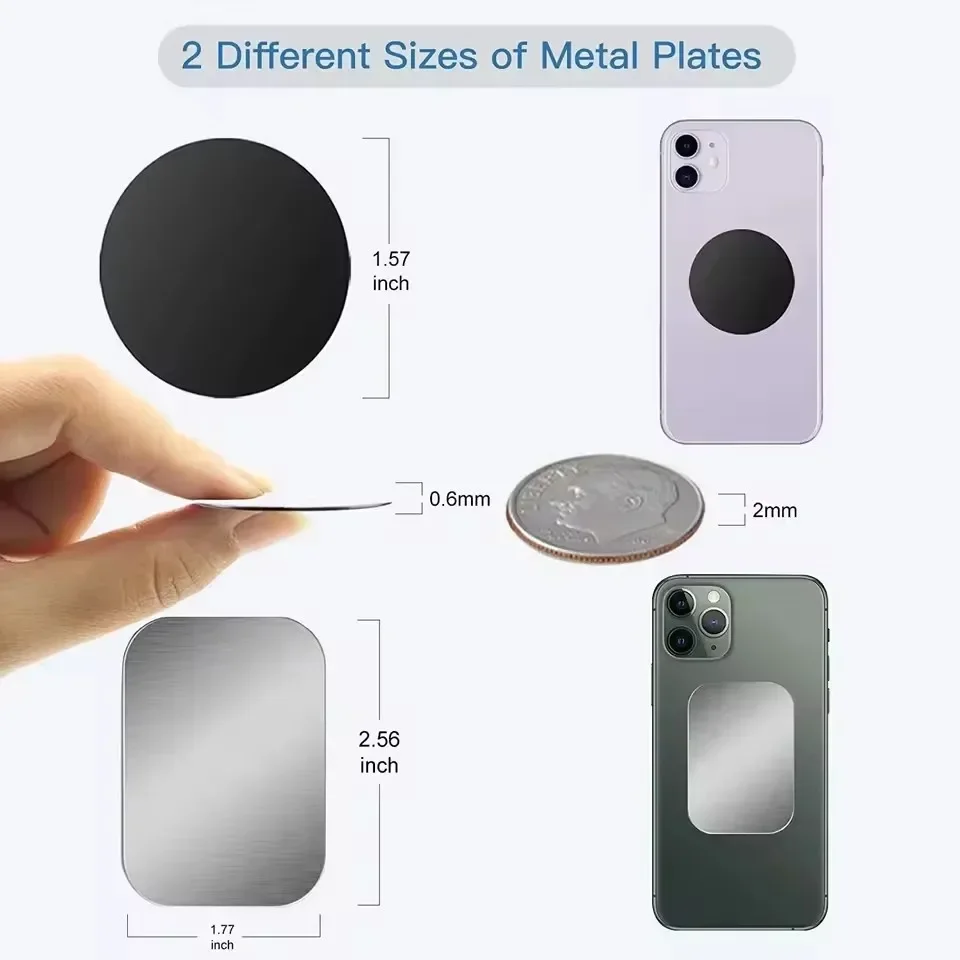5/10pcs Magnetic Metal Plate D - đánh giá và giá Phone Accessories Quotes