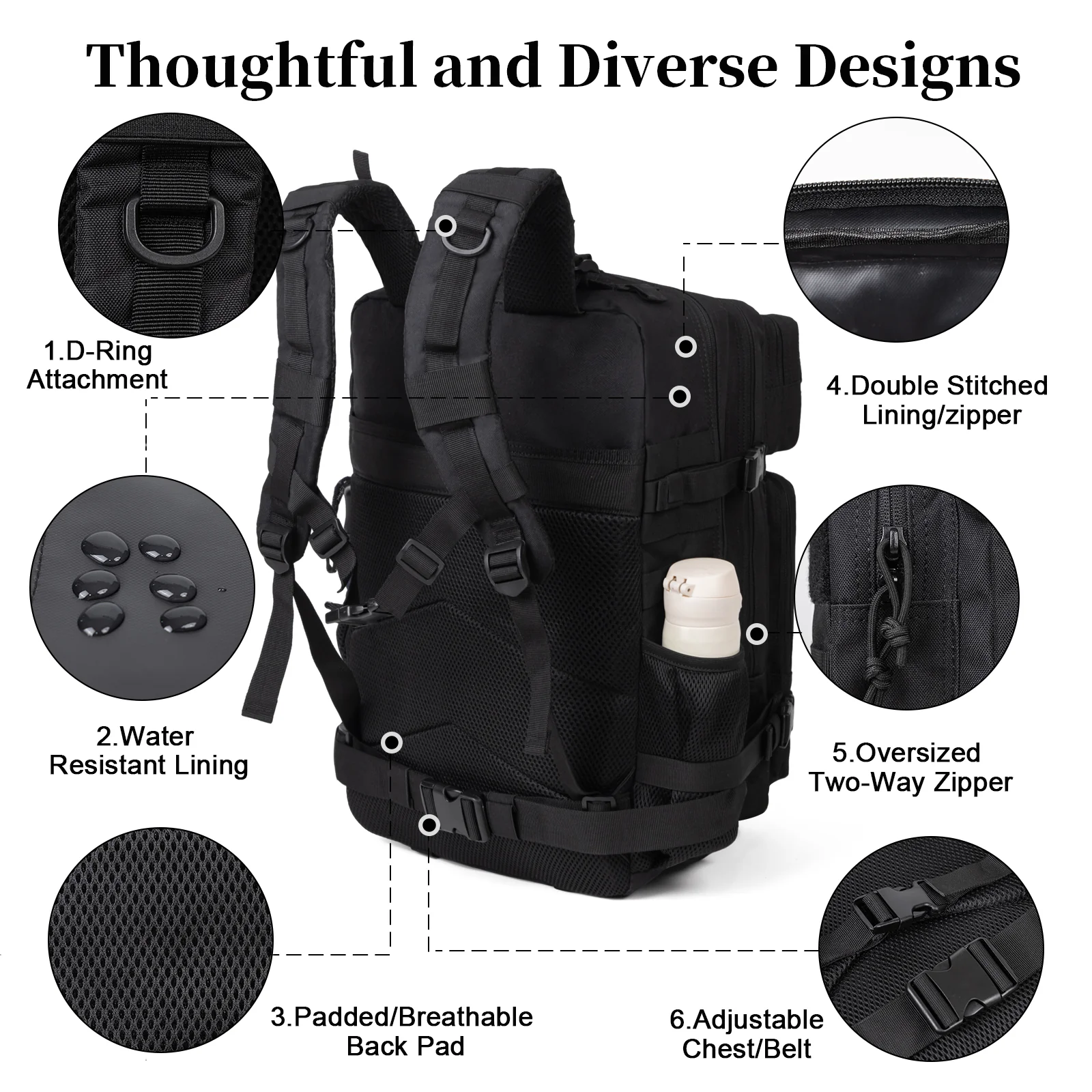 60L Army Military Tactical Bac - đánh giá và giá Phone Accessories For Men
