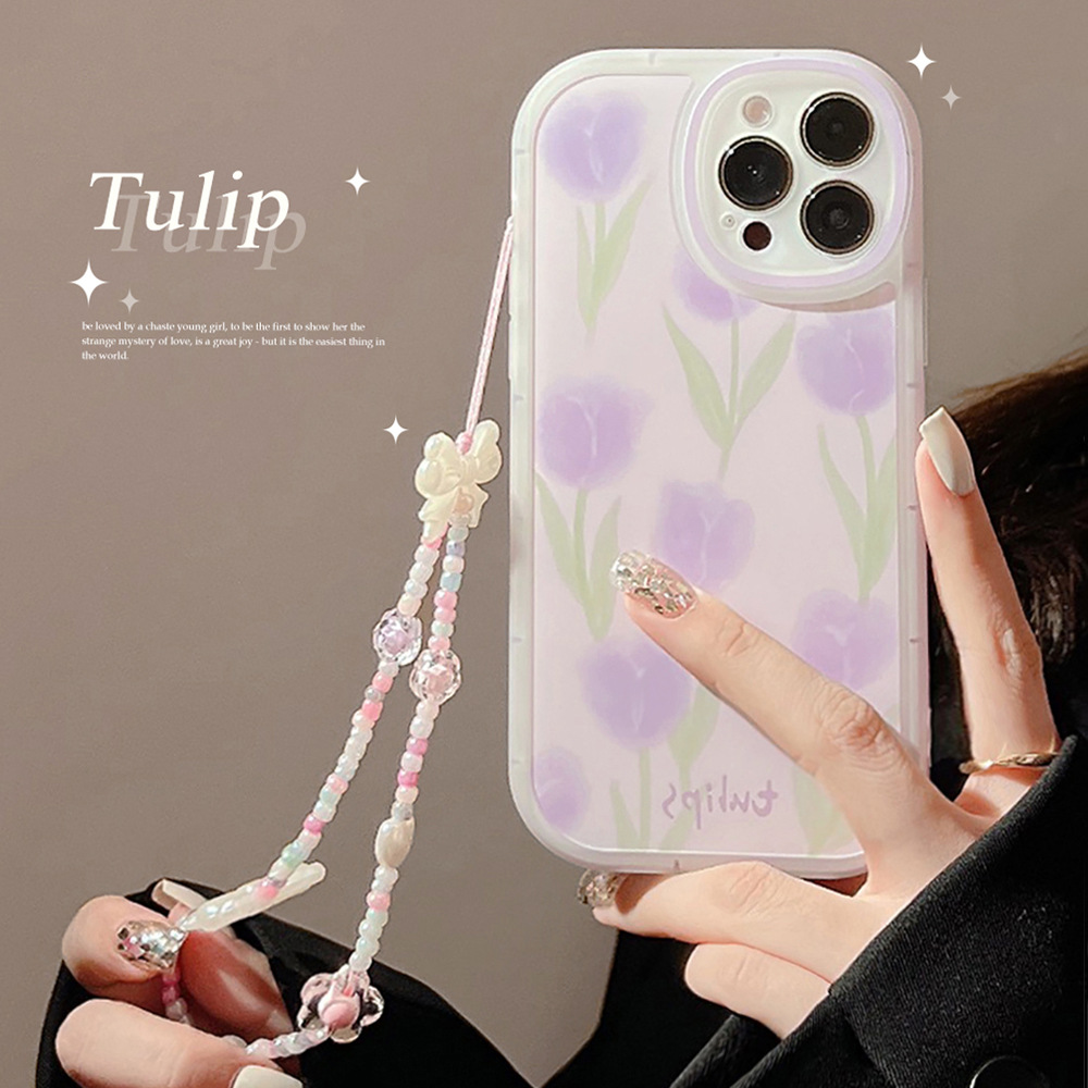 Tulip Flowers Phone Case Wrist - đánh giá và giá Phone Accessories Quotes
