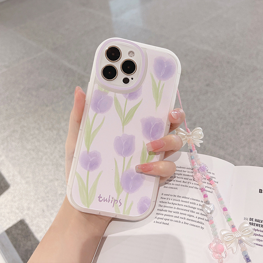 Tulip Flowers Phone Case Wrist - đánh giá và giá Phone Accessories Quotes