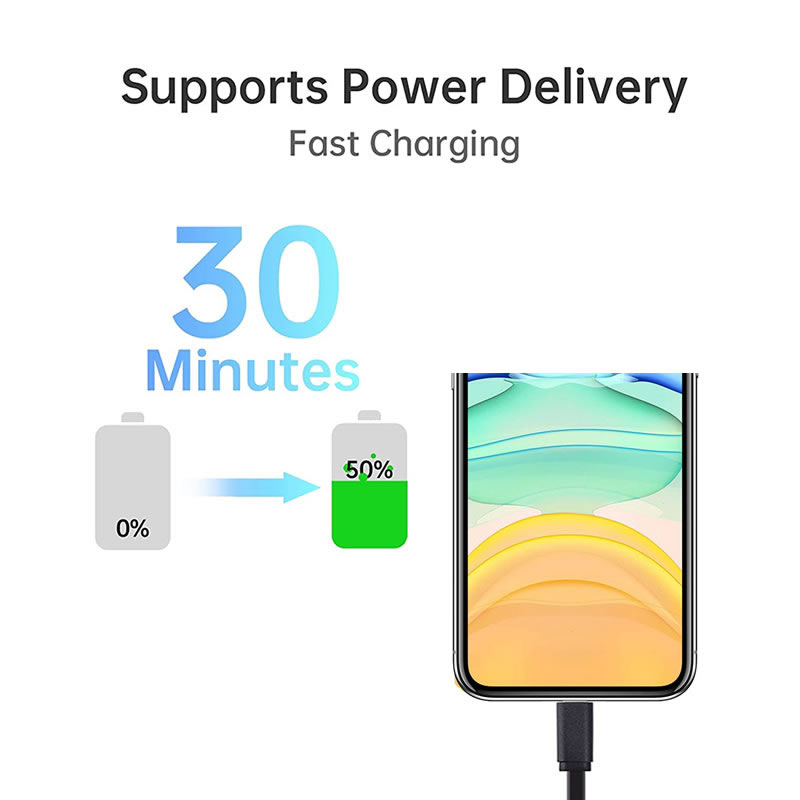 Retractable PD 20W Fast Charge - đánh giá và giá Phone Accessories Nothing