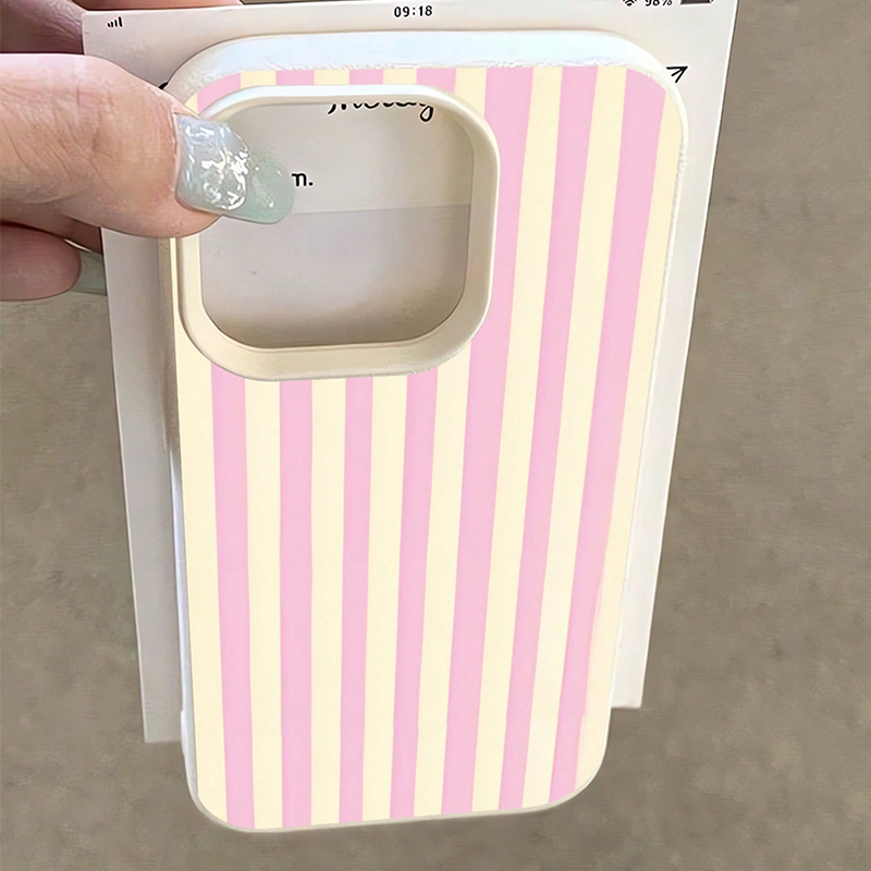 Simple Pink Vertical Striped L - đánh giá và giá Phone Accessories To Sell