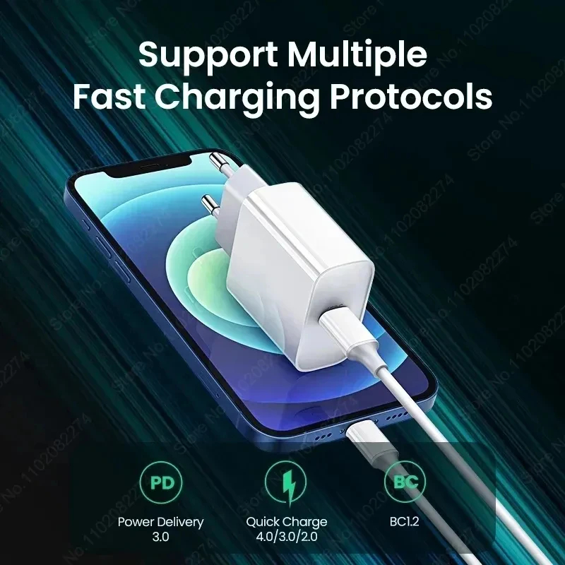 PD 30W Fast Charger For iPhone - đánh giá và giá Phone Accessories Nothing