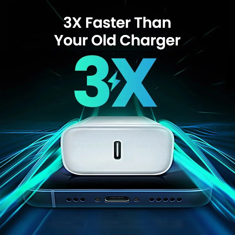 PD 30W Fast Charger For iPhone - đánh giá và giá Phone Accessories Nothing