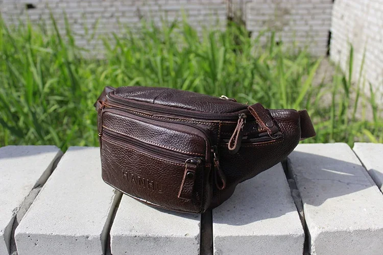 Genuine Cowhide Leather Waist  - đánh giá và giá Phone Accessories For Men