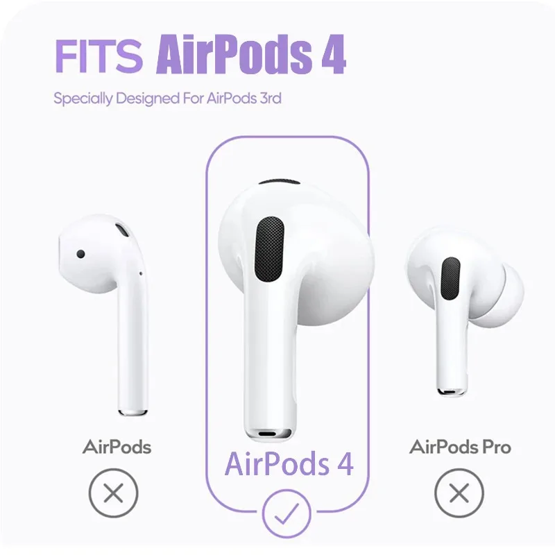 For Apple Airpods 4 Silicone i - đánh giá và giá Airpod Case Cover