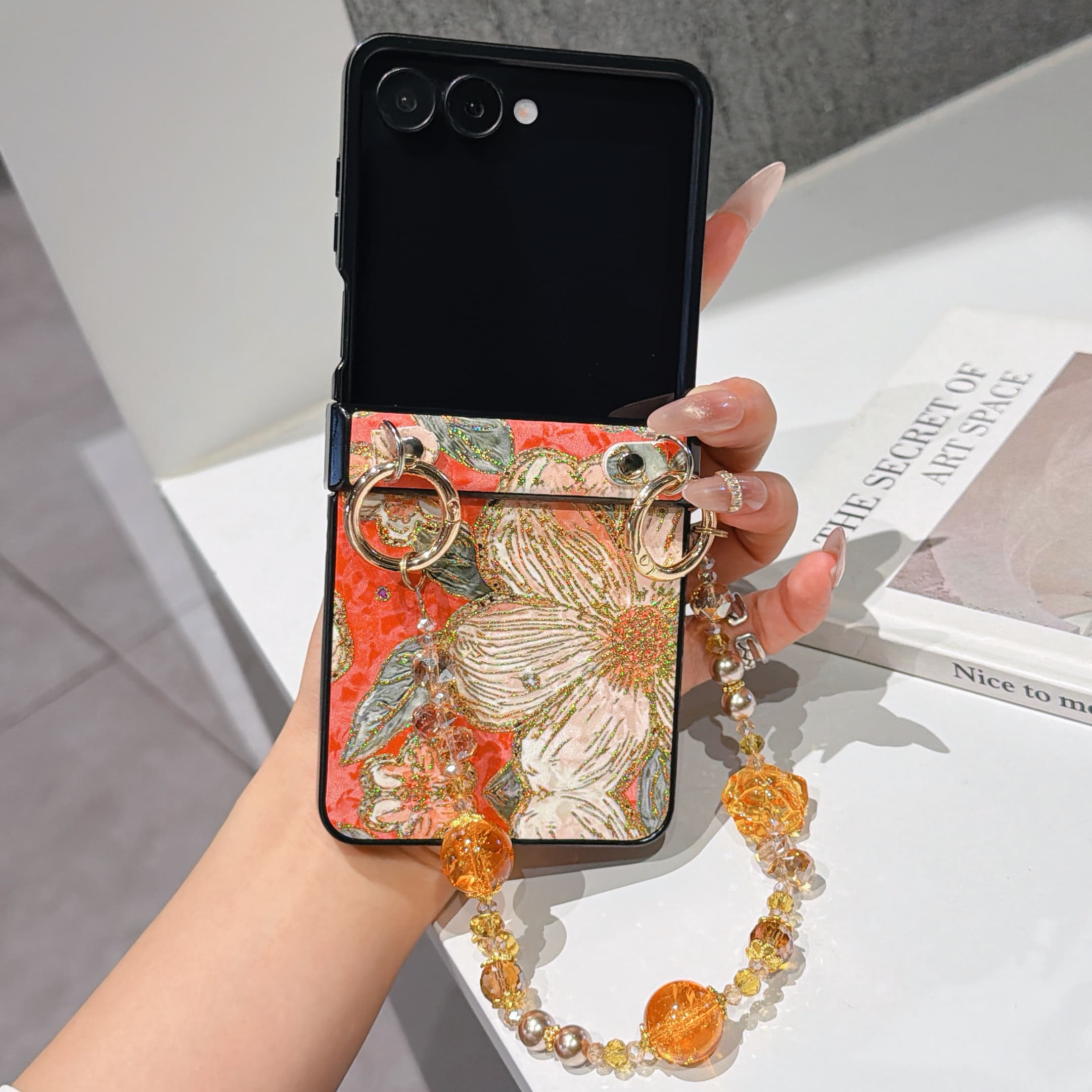 Hinge Protection PU Leather Co - đánh giá và giá Phone Accessories Crochet