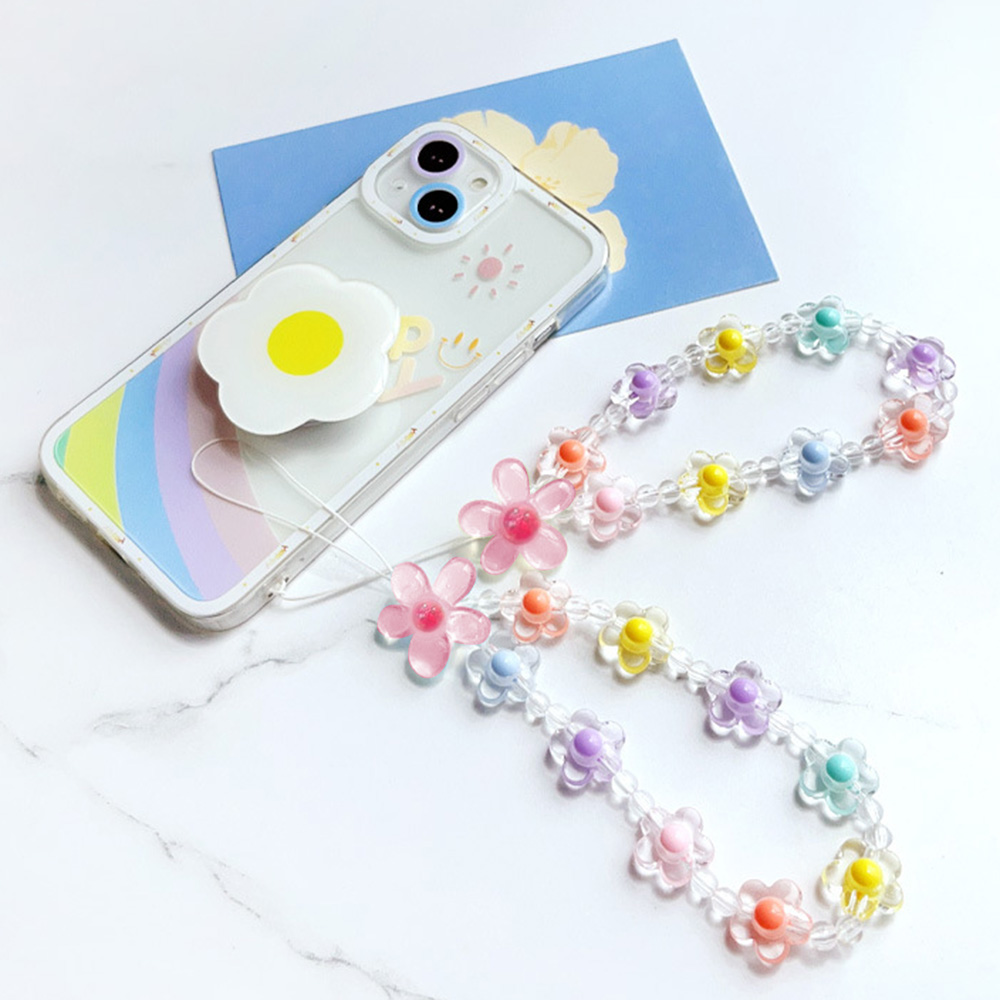 Colorful Sun Flower Beads Mobi - đánh giá và giá Phone Accessories Crochet