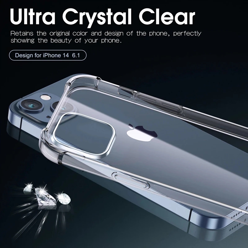 Shockproof Clear Phone Case Fo - đánh giá và giá Phone Accessories Nothing