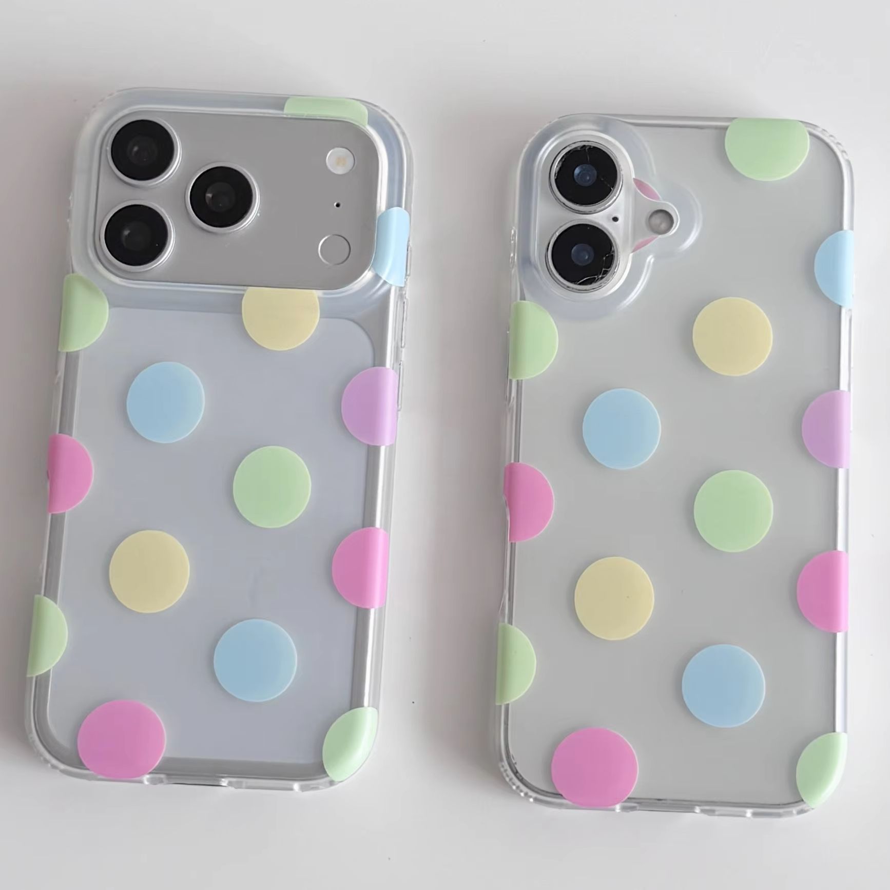 Korea Ins Colorful Polka Dots  - đánh giá và giá Phone Accessories To Sell