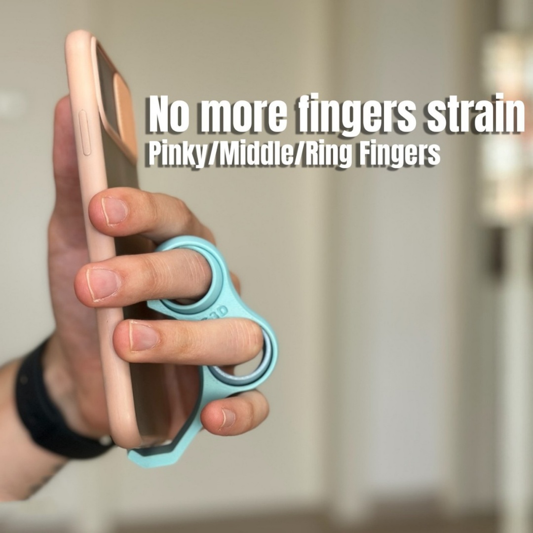 1PCS Cellphone Grip Holder Fin - đánh giá và giá Phone Accessories For Men