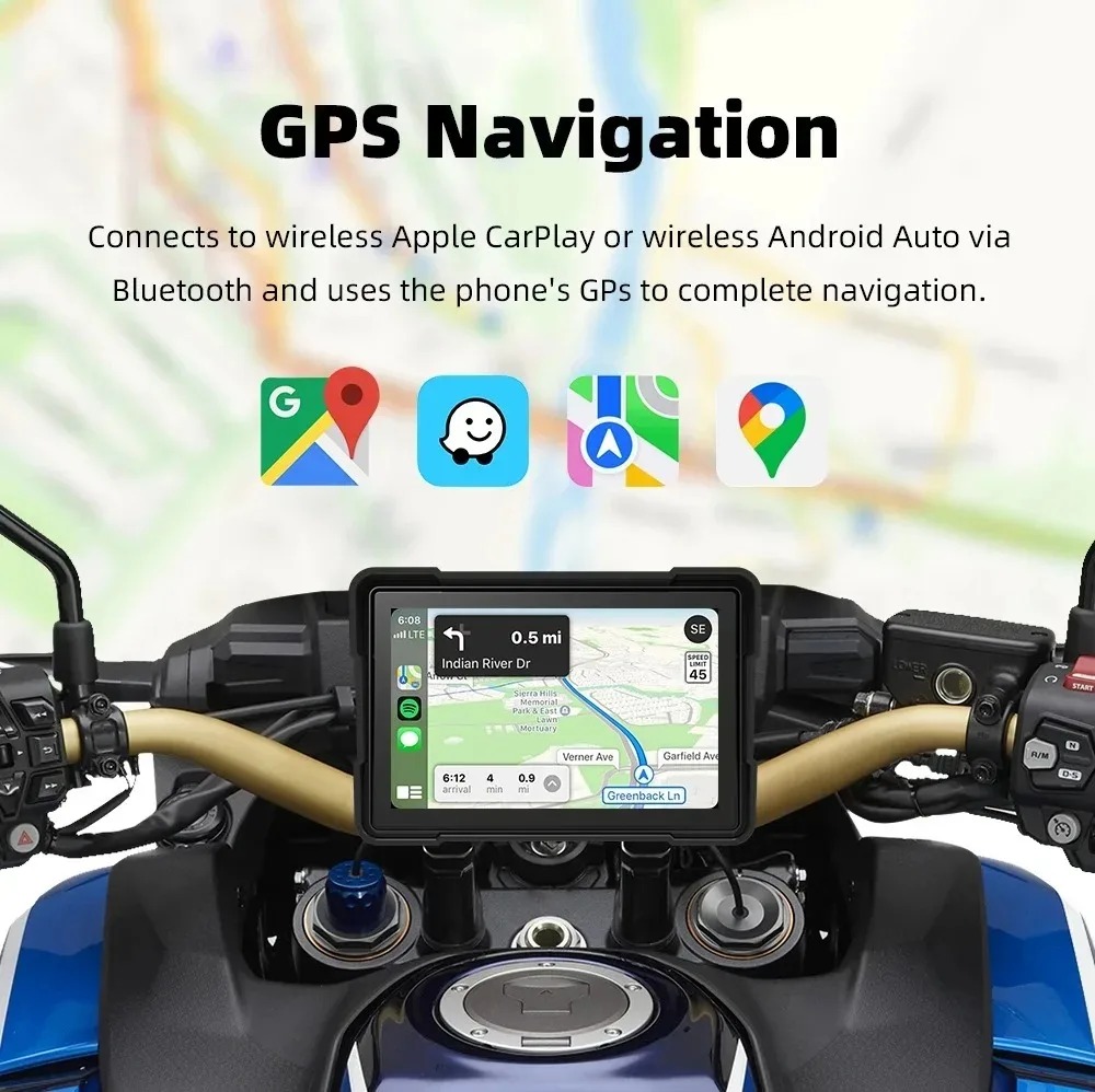 5 Inch Motorcycle Portable GPS - đánh giá và giá Phone Accessories Display Board