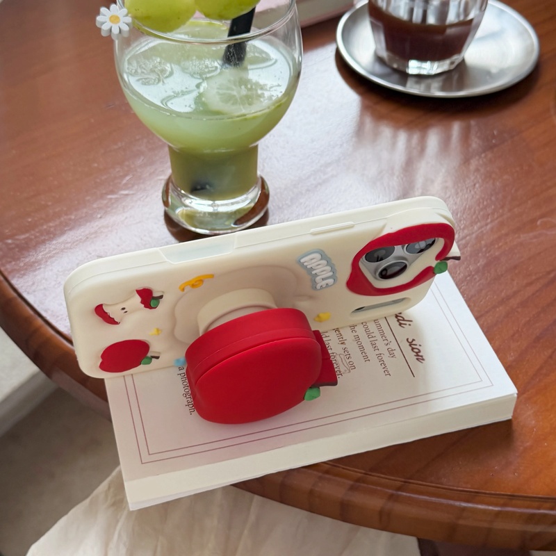 Cute With Stand Mirror Silicon - đánh giá và giá Airpod Case Cover