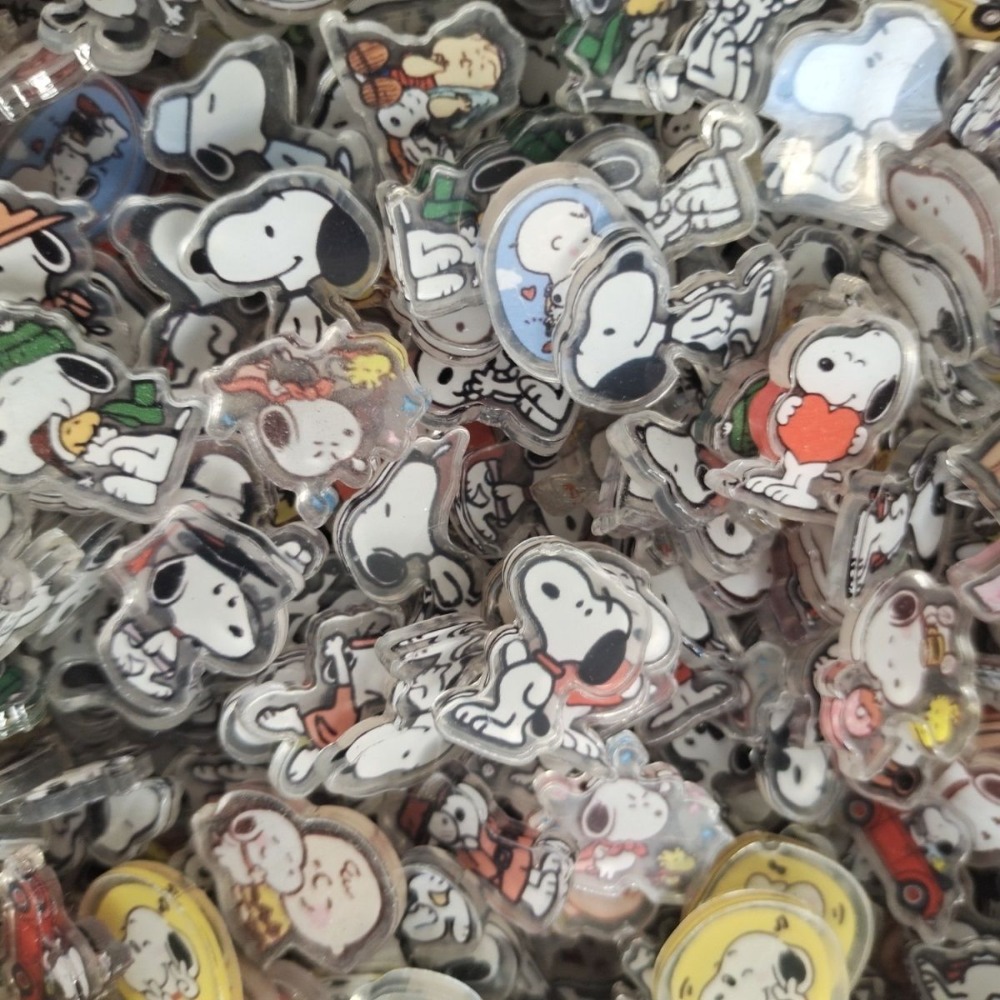 50-100 Pcs 2cm Snoopy Acrylic  - đánh giá và giá Phone Accessories Supplier