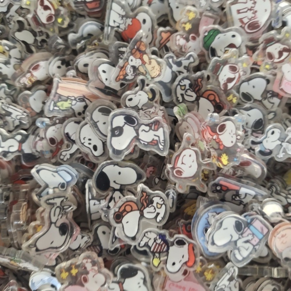 50-100 Pcs 2cm Snoopy Acrylic  - đánh giá và giá Phone Accessories Supplier
