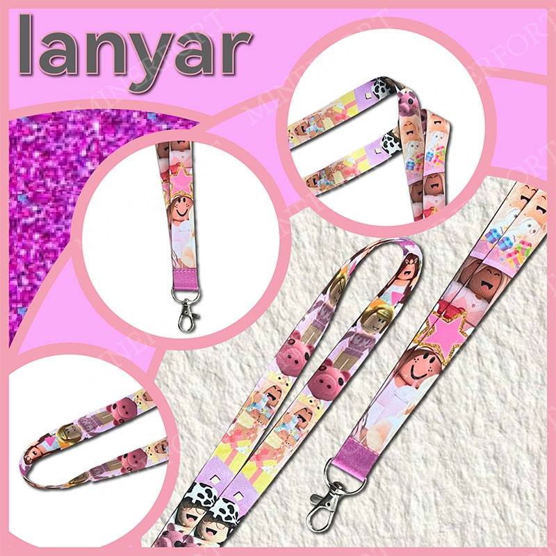 Roblox Girl Lanyard Anime Cute - đánh giá và giá Phone Accessories Nothing