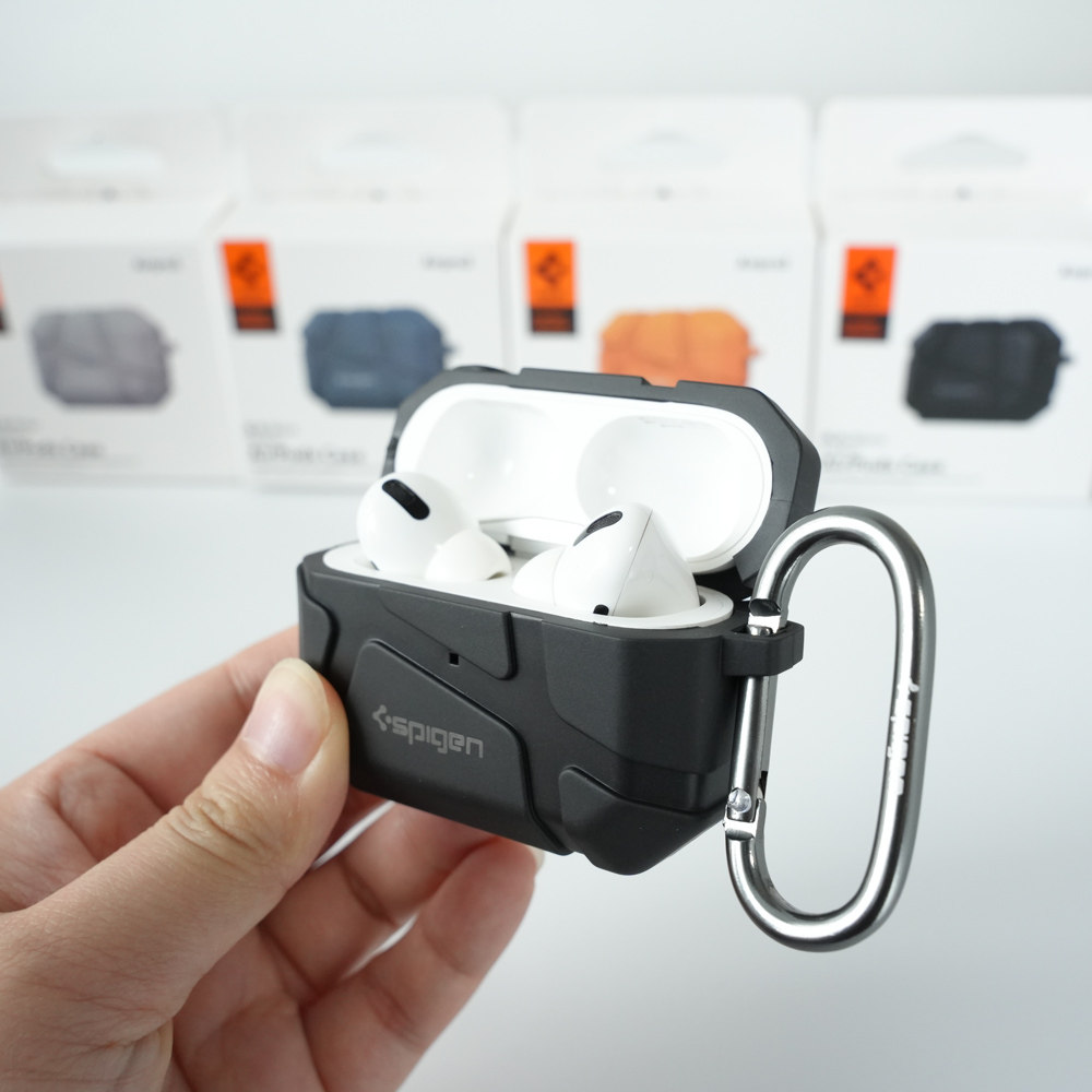 Spigen Rugged Armor Earphone P - đánh giá và giá Airpod Case Cover