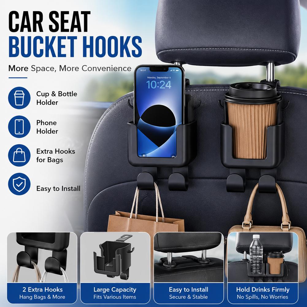 Car Seat Back Organizer Cup Ph - đánh giá và giá Phone Accessories Organizer